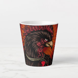 Tasse Latte Coq de boîte