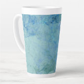 Tasse Latte Coque Abstrait Opal Bleu pour RAZR (Angle gauche)