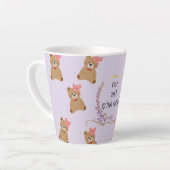 Tasse Latte coquette latte (Angle gauche)