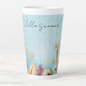 Tasse Latte Coquille marine (Devant)