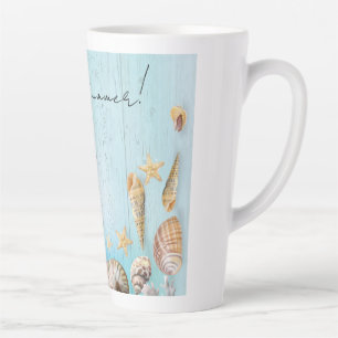 Tasse Latte Coquille marine