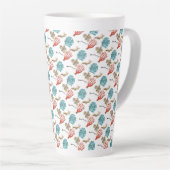 Tasse Latte Coraux (Angle droit)