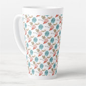 Tasse Latte Coraux (Angle gauche)