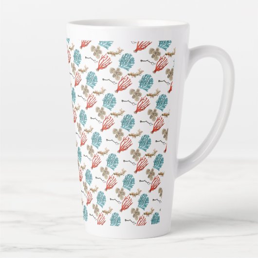 Tasse Latte Coraux (Droite)