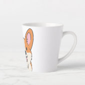 Tasse Latte Corgi (Droite)
