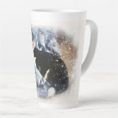 Tasse Latte Corgi Puppy (Angle droit)