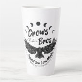 Tasse Latte Corneilles avant muqueuse en latte Bros (Devant)