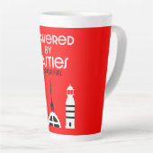 Tasse Latte Cornwall Cornish Pasnish Anglais (Angle droit)