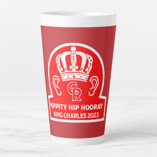 Tasse Latte Coronation royale anglaise du roi Charles 2023