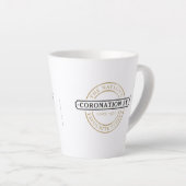 Tasse Latte Coronation Street - Logo (Angle droit)