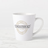 Tasse Latte Coronation Street - Logo (Droite)
