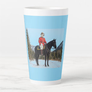 Tasse Latte Corporal de la GRC ours polaire à cheval