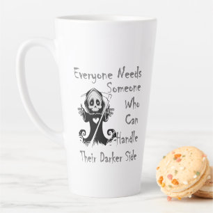 Tasse Latte Côté foncé