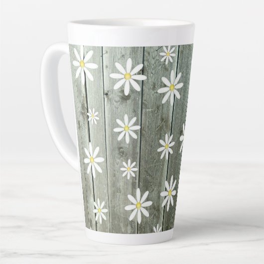 Tasse Latte Cottage Daisy (Angle gauche)