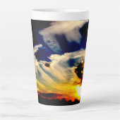 Tasse Latte Coucher de soleil (Devant)