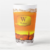 Tasse Latte Coucher de soleil 1300 (Devant)