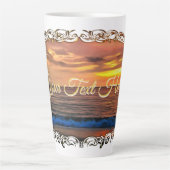Tasse Latte Coucher de soleil 1577 (Devant)