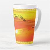 Tasse Latte Coucher de soleil 2443 (Angle droit)