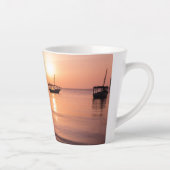 Tasse Latte Coucher de soleil à Zanzibar (Droite)