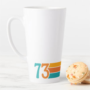 Tasse Latte Coucher de soleil rétro 73