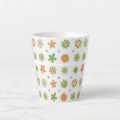 Tasse Latte Coucher de soleil sur la cannelle (Devant)