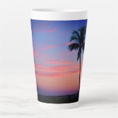 Tasse Latte Coucher du soleil de latte (Devant)