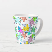 Tasse Latte Couleur éclatée (Angle droit)