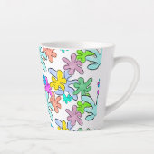 Tasse Latte Couleur éclatée (Droite)