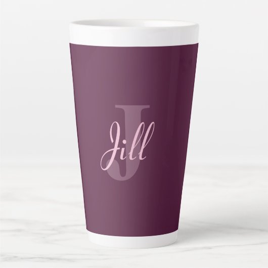 Tasse Latte Couleur grand confort (Devant)