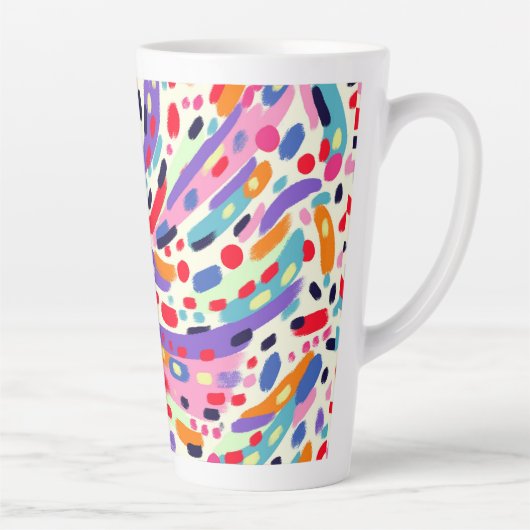 Tasse Latte Couleurs Viva ! (Droite)