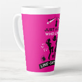 Tasse Latte Country Music Line Dancing (Angle gauche)
