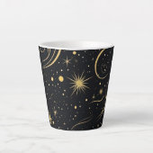 Tasse Latte Coupe Celestiale Gold Espresso (Devant)