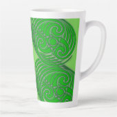 Tasse Latte Coupe celtique de latte spirale (Droite)