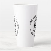 Tasse Latte Coupe de café amusante pour initivéris (Devant)