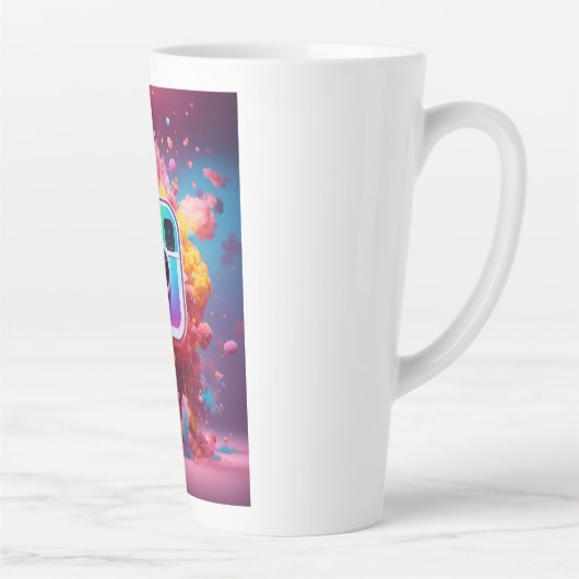 Tasse Latte Coupe de la meilleure qualité (Droite)
