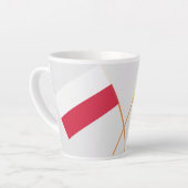 Tasse Latte Coupe de Pologne-Ukraine (Angle gauche)