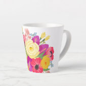 Tasse Latte Coupe du bouquet Latte (Angle droit)