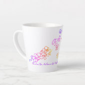 Tasse Latte Coupe du café "Force aux ennuis" (Angle gauche)