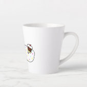 Tasse Latte Coupe du latte des filles de cupcake (Droite)