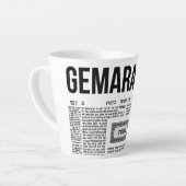 Tasse Latte Coupe Gemara - Gemorah Kopf (Angle gauche)