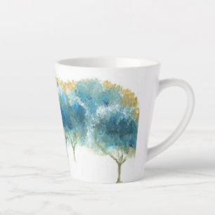 Tasse Latte Coupe Glacial Blue Coffee d'hiver