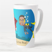 Tasse Latte Coupe JMon et Thiru Latte (Angle droit)