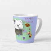 Tasse Latte Coupe Latte de Pâques SamPup, Apprentice Oeuf de P (Angle droit)
