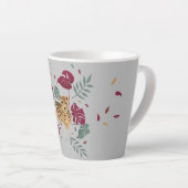 Tasse Latte Coupe Léopard de fraîcheur (Angle droit)