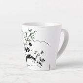 Tasse Latte Coupe Panda (Angle droit)