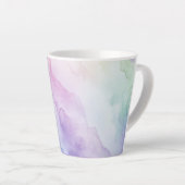 Tasse Latte Coupe Pastel Sips Espresso (Angle droit)