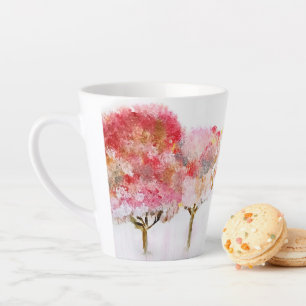 Tasse Latte Coupe Radiant Red Coffee