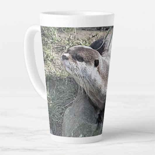 TASSE LATTE COUPER OTTER (Angle gauche)