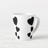 Tasse Latte Coupes de concepteur (Angle droit)