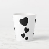 Tasse Latte Coupes de concepteur (Devant)